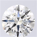 Natural Diamond 4.02 Carats, Round with Excellent Cut, K Color, SI1 Clarity and Certified by GIA