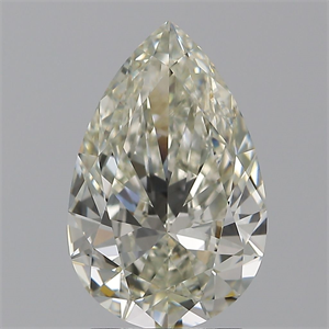 Picture of Natural Diamond 1.70 Carats, Pear with  Cut, J Color, VVS2 Clarity and Certified by IGI