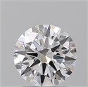 Natural Diamond 1.70 Carats, Round with Excellent Cut, E Color, IF Clarity and Certified by GIA