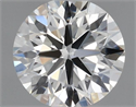 Natural Diamond 0.60 Carats, Round with Very Good Cut, J Color, VS1 Clarity and Certified by GIA