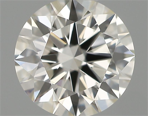 Picture of Natural Diamond 0.40 Carats, Round with Excellent Cut, H Color, VS2 Clarity and Certified by IGI