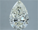 Natural Diamond 2.90 Carats, Pear with  Cut, I Color, VS1 Clarity and Certified by IGI