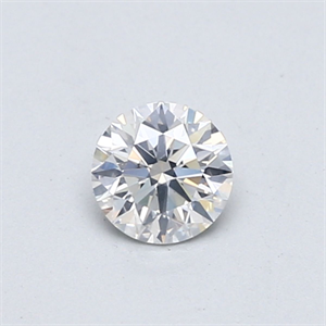 Picture of Natural Diamond 0.40 Carats, Round with Excellent Cut, F Color, SI2 Clarity and Certified by GIA