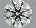 Natural Diamond 0.70 Carats, Round with Very Good Cut, K Color, VS2 Clarity and Certified by GIA