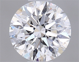 Picture of Natural Diamond 0.44 Carats, Round with Excellent Cut, E Color, SI2 Clarity and Certified by GIA