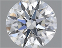 Natural Diamond 0.40 Carats, Round with Excellent Cut, H Color, SI1 Clarity and Certified by GIA