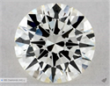 Natural Diamond 0.41 Carats, Round with Excellent Cut, J Color, VS2 Clarity and Certified by GIA