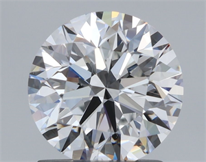 Picture of Natural Diamond 1.50 Carats, Round with Excellent Cut, E Color, VS2 Clarity and Certified by GIA