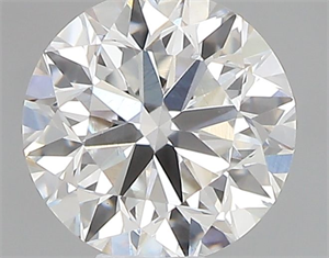 Picture of Natural Diamond 0.40 Carats, Round with Very Good Cut, F Color, VS2 Clarity and Certified by GIA