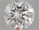 Natural Diamond 5.05 Carats, Round with Very Good Cut, E Color, SI2 Clarity and Certified by IGI