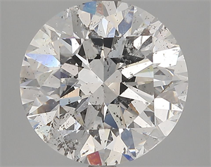 Picture of Natural Diamond 5.05 Carats, Round with Very Good Cut, E Color, SI2 Clarity and Certified by IGI