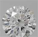 Natural Diamond 0.41 Carats, Round with Excellent Cut, F Color, SI2 Clarity and Certified by IGI