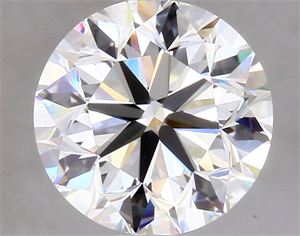 Picture of Natural Diamond 2.00 Carats, Round with Very Good Cut, I Color, VS1 Clarity and Certified by GIA