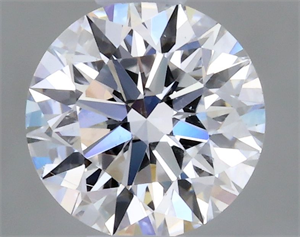 Picture of Natural Diamond 0.40 Carats, Round with Excellent Cut, E Color, SI1 Clarity and Certified by GIA