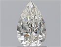 Natural Diamond 1.00 Carats, Pear with  Cut, H Color, VS2 Clarity and Certified by GIA