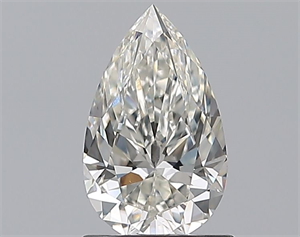 Picture of Natural Diamond 1.00 Carats, Pear with  Cut, H Color, VS2 Clarity and Certified by GIA