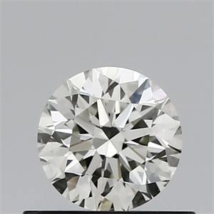 Picture of Natural Diamond 0.50 Carats, Round with Excellent Cut, K Color, VS2 Clarity and Certified by IGI