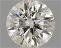 Natural Diamond 0.40 Carats, Round with Excellent Cut, I Color, SI2 Clarity and Certified by IGI