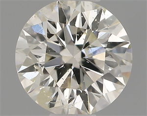 Picture of Natural Diamond 0.40 Carats, Round with Excellent Cut, I Color, SI2 Clarity and Certified by IGI