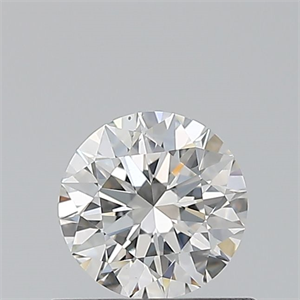 Picture of Natural Diamond 0.46 Carats, Round with Excellent Cut, G Color, VS2 Clarity and Certified by GIA