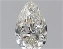 Natural Diamond 0.72 Carats, Pear with  Cut, I Color, VS2 Clarity and Certified by GIA