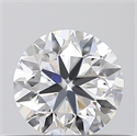 Natural Diamond 0.40 Carats, Round with Very Good Cut, D Color, VS2 Clarity and Certified by GIA