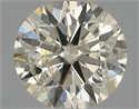 Natural Diamond 0.50 Carats, Round with Excellent Cut, K Color, I1 Clarity and Certified by IGI