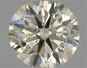 Picture of Natural Diamond 0.50 Carats, Round with Excellent Cut, K Color, I1 Clarity and Certified by IGI