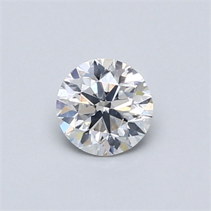 Picture of Natural Diamond 0.50 Carats, Round with Very Good Cut, G Color, SI2 Clarity and Certified by GIA