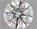 Natural Diamond 0.40 Carats, Round with Excellent Cut, H Color, VS1 Clarity and Certified by IGI