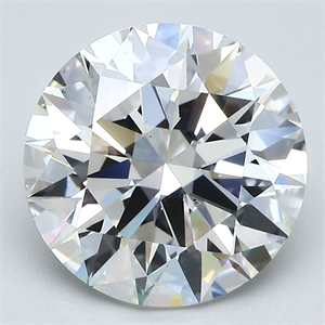 Picture of Natural Diamond 4.22 Carats, Round with Excellent Cut, H Color, SI1 Clarity and Certified by GIA