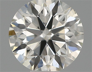 Picture of Natural Diamond 0.40 Carats, Round with Excellent Cut, H Color, VS2 Clarity and Certified by IGI