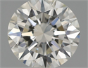 Natural Diamond 0.40 Carats, Round with Excellent Cut, G Color, VVS2 Clarity and Certified by IGI