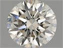 Natural Diamond 0.50 Carats, Round with Excellent Cut, I Color, VS1 Clarity and Certified by IGI