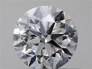 Picture of Natural Diamond 0.40 Carats, Round with Very Good Cut, F Color, VS1 Clarity and Certified by GIA