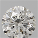 Natural Diamond 0.40 Carats, Round with Excellent Cut, J Color, VVS1 Clarity and Certified by GIA