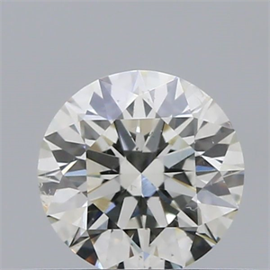 Picture of Natural Diamond 0.40 Carats, Round with Excellent Cut, H Color, VS2 Clarity and Certified by IGI