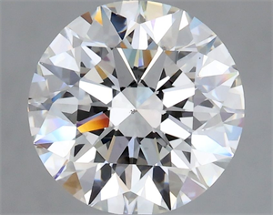 Picture of Natural Diamond 2.00 Carats, Round with Very Good Cut, F Color, VS2 Clarity and Certified by GIA