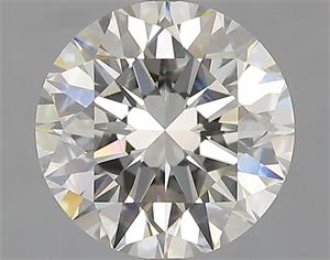 Picture of Natural Diamond 2.03 Carats, Round with Excellent Cut, J Color, VVS2 Clarity and Certified by GIA