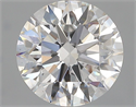 Natural Diamond 3.01 Carats, Round with Excellent Cut, D Color, VS2 Clarity and Certified by GIA