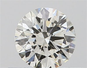 Picture of Natural Diamond 0.40 Carats, Round with Very Good Cut, J Color, VS1 Clarity and Certified by GIA