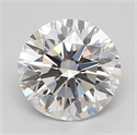 Natural Diamond 0.46 Carats, Round with Excellent Cut, F Color, VS2 Clarity and Certified by GIA