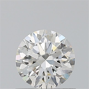 Picture of Natural Diamond 0.50 Carats, Round with Excellent Cut, I Color, SI2 Clarity and Certified by GIA