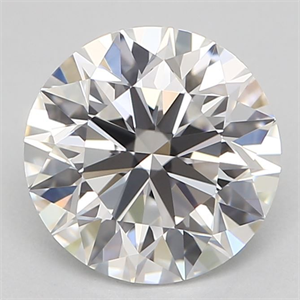 Picture of Natural Diamond 1.13 Carats, Round with Excellent Cut, D Color, VVS1 Clarity and Certified by GIA