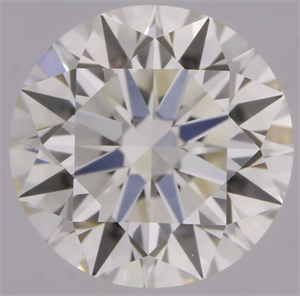 Picture of Natural Diamond 0.40 Carats, Round with Very Good Cut, J Color, VVS2 Clarity and Certified by GIA