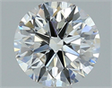 Natural Diamond 1.50 Carats, Round with Excellent Cut, H Color, VS1 Clarity and Certified by GIA