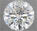 Natural Diamond 2.03 Carats, Round with Excellent Cut, I Color, SI2 Clarity and Certified by GIA