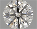 Natural Diamond 0.52 Carats, Round with Excellent Cut, J Color, VS1 Clarity and Certified by GIA