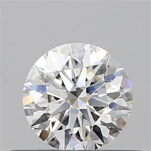 Picture of Natural Diamond 0.41 Carats, Round with Excellent Cut, F Color, SI1 Clarity and Certified by GIA