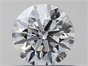 Natural Diamond 0.51 Carats, Round with Excellent Cut, I Color, VS2 Clarity and Certified by GIA